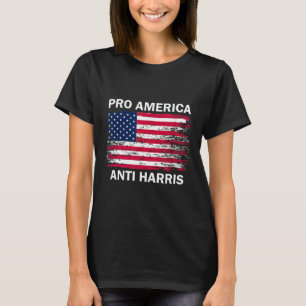 America Anti Kamala Flagga Kamala Harris Anti Harr T Shirt