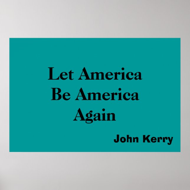 America B America Poster (Framsidan)