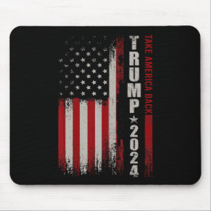 America Back American Flagga Trump 2024 Manar Wome Musmatta