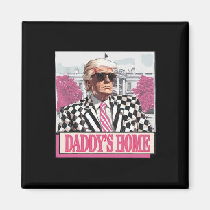 America Back Pappor Home Funny Rosa Donald Trump Magnet