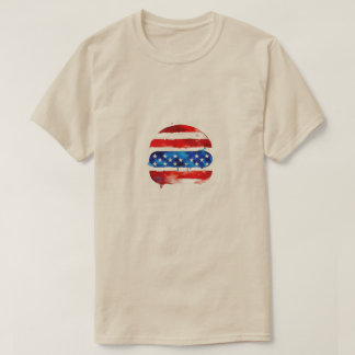 America Burger (Vit målning nr 2) T Shirt