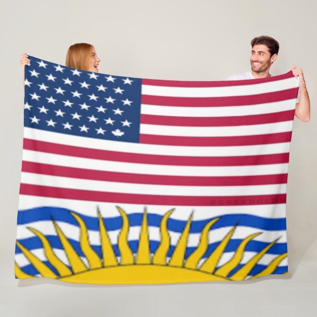 AMERICA COLUMBIA FLEECEFILT (På plats)