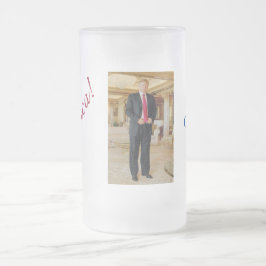 AMERICA DONALD TRUMP INTE GUILTY! 5 GLASKONSTRUKTI FROSTAT ÖLGLAS