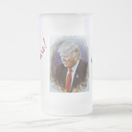 AMERICA DONALD TRUMP INTE GUILTY! 7 GLASKONSTRUKTI FROSTAT ÖLGLAS