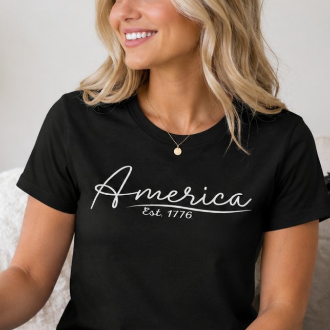 America Est. 1776 T-shirt (Skapare uppladdad)