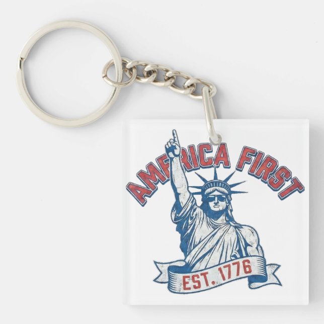 AMERICA FIRST - Est. 1776 (Framsidan)