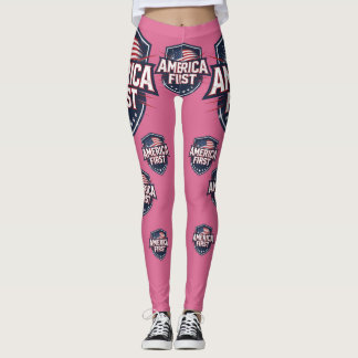 America First -  Leggings