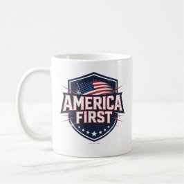 America First - Mug Kaffemugg
