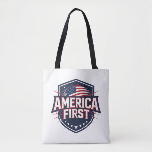 America First - Tote Tygkasse