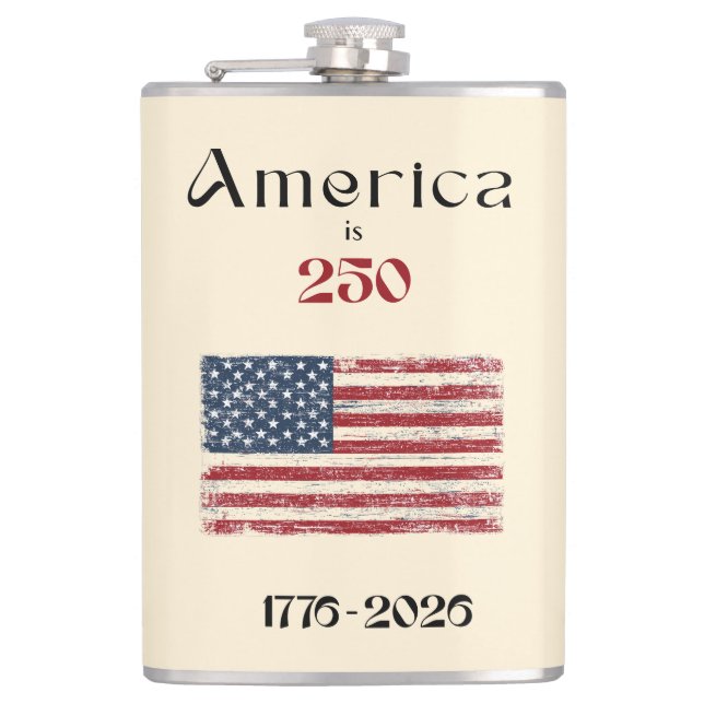 America Flag 1776 to 2026 USA 250th Anniversary Fickplunta (Framsidan)
