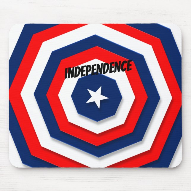 America Flagga Design Musmatta (Framsidan)