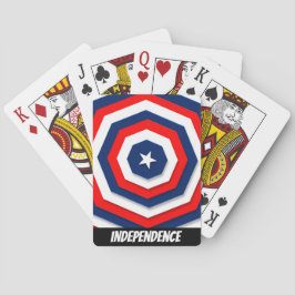 America Flagga Design Spelkort