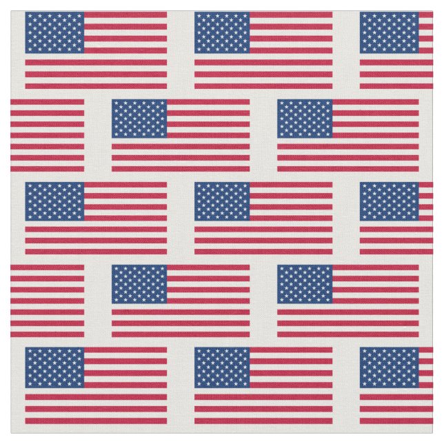 America Flagga USA Banner Tyg (Närbild)