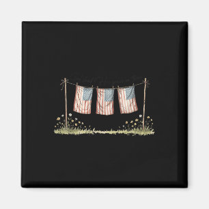 America Gud Öste Sin Nåd Över Dig T-Shirt 4:e Juli Magnet