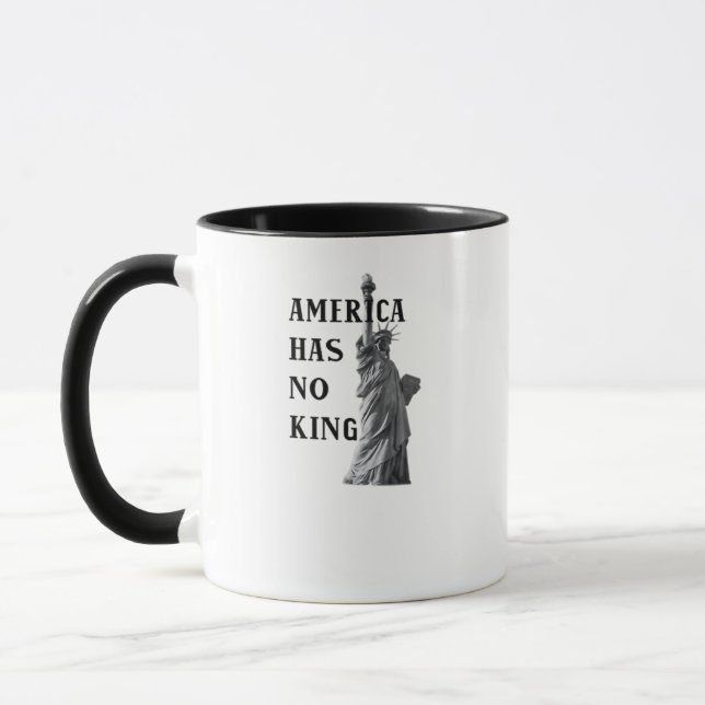 America Har Ingen Kung Classic Mugg (Vänster)