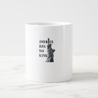 America Has No King Classic Jumbo Mugg