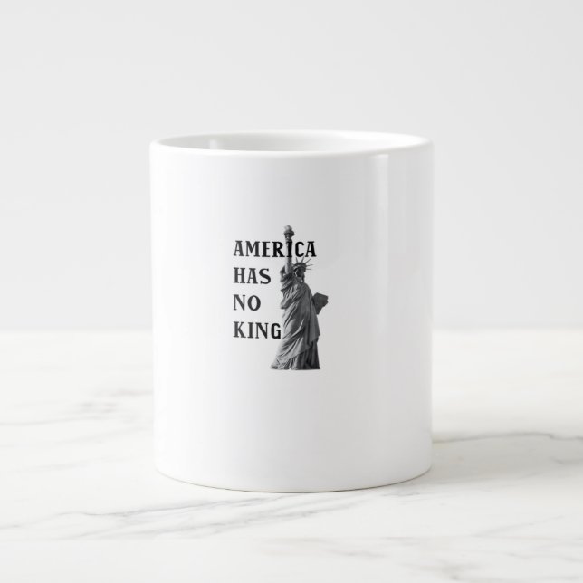 America Has No King Classic Jumbo Mugg (Framsidan)