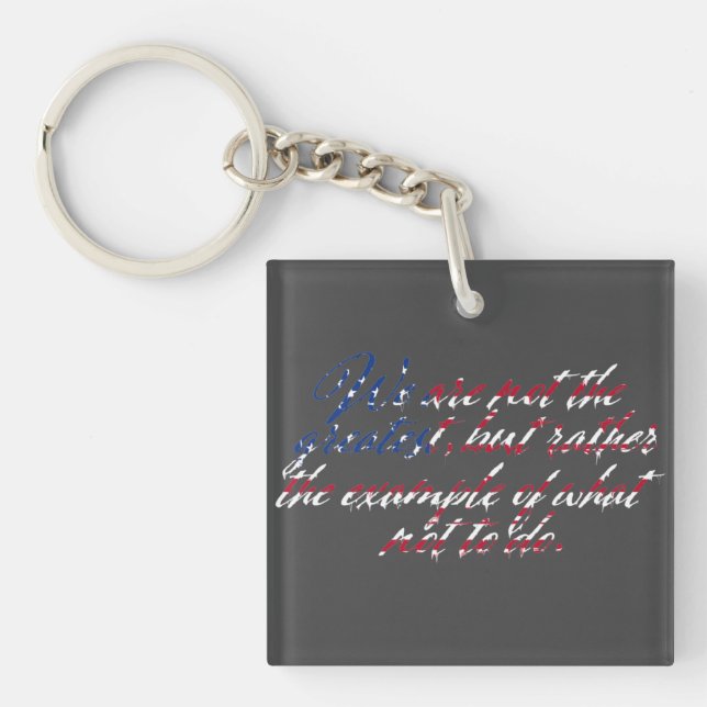 America Is Not The Greatest Custom (Framsidan)
