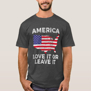 America kärlek it eller lämna it, Pro America vi T Shirt