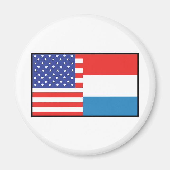 America Luxemborg Magnet (Framsidan)