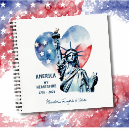 America Min Heartfire Personlig Patriotisk