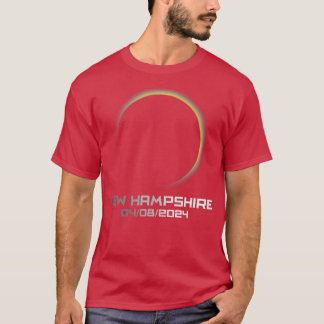 America otal Solar Eclipse New Hampshire 2024 Astr T Shirt