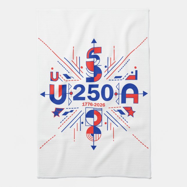 America’s 250th anniversary kökshandduk (Vertikal)