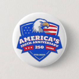 America’s 250th Anniversary Patriotic Eagle Badge Knapp