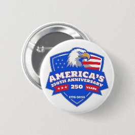 America’s 250th Anniversary Patriotic Eagle Badge Knapp