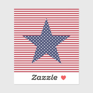 America Stars Sticker Klistermärken