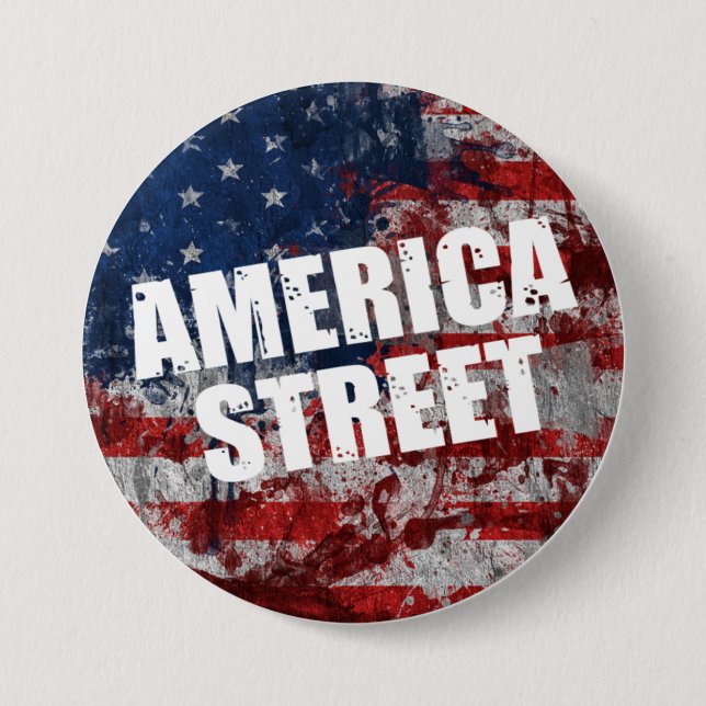 America Street Button Knapp (Framsida)