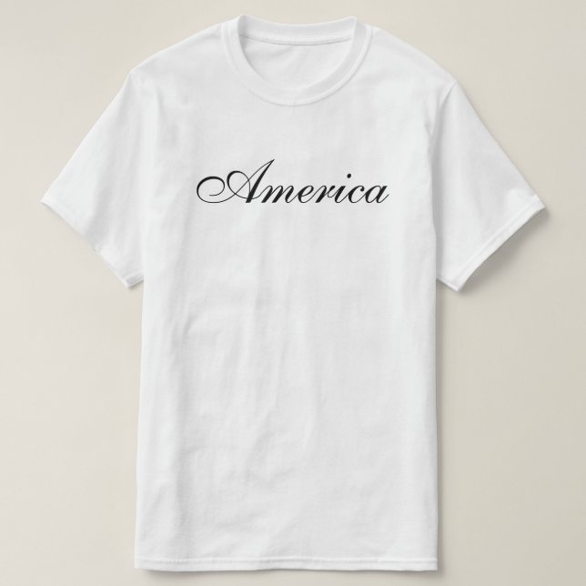 America T-Shirt (Design framsida)