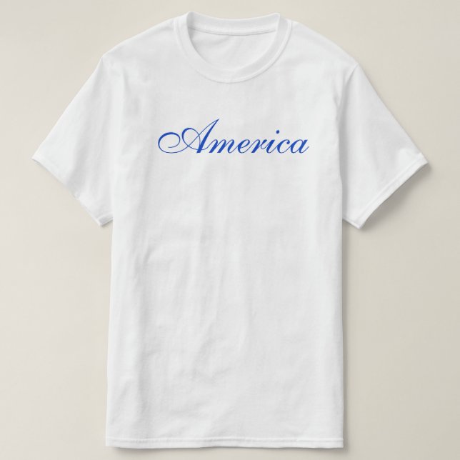 America T-Shirt (Design framsida)