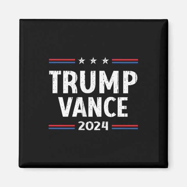 America Take America Back Trump Vance 2024 Vice Magnet (Framsidan)