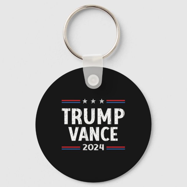 America Take America Back Trump Vance 2024 Vice Nyckelring (Framsida)