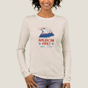 America Vibes Vit Unisex T-Shirt
