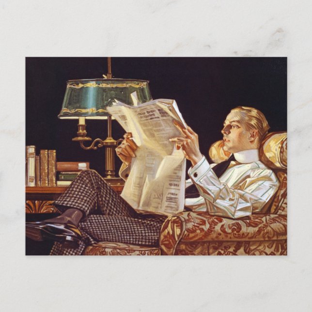 American Advertisement, Arrow shirt Collars, 1914 Vykort (Framsida)