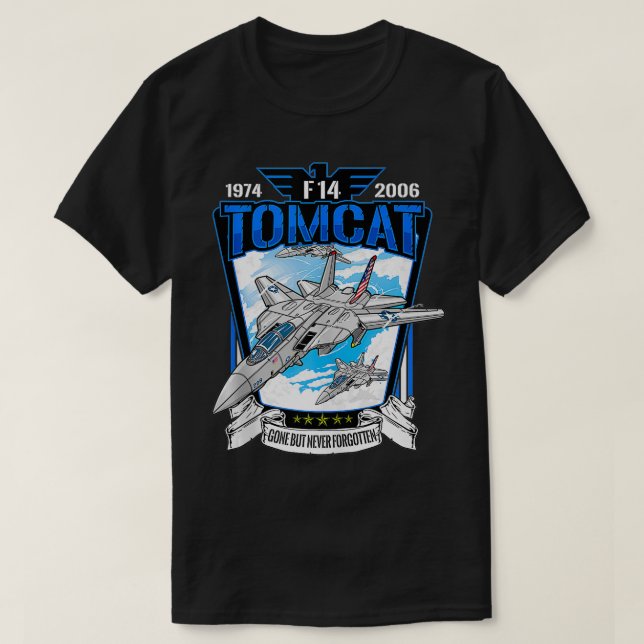American Aircraft F14 Tomcat fighter jet för Airsh T Shirt (Design framsida)