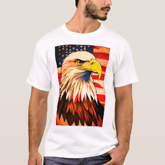 "American Arg - Fold Logotyp Graphic T-Shirt" T Shirt