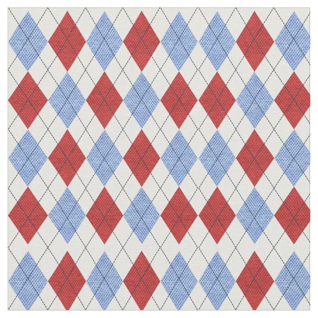 American Argyle Tyg (Närbild)
