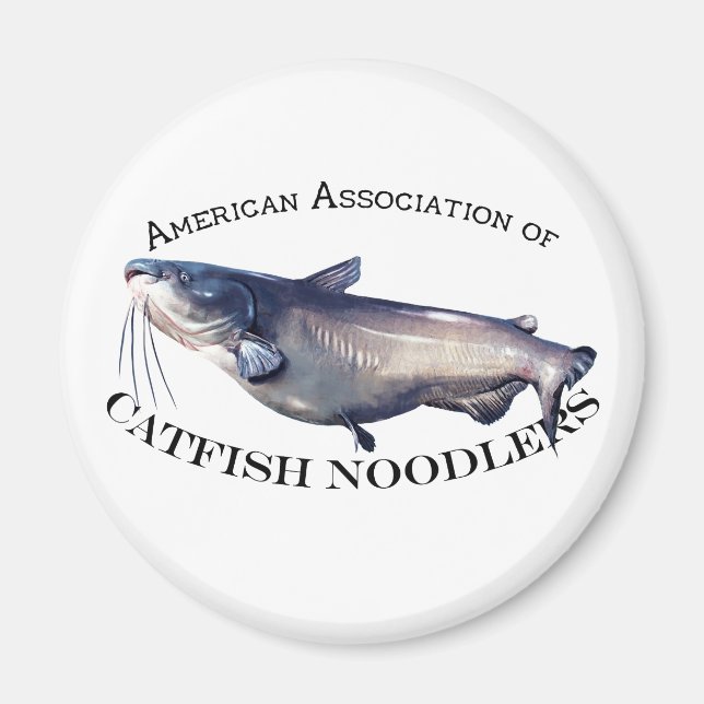 American Association of Catfish Noodlers Magnet (Framsidan)