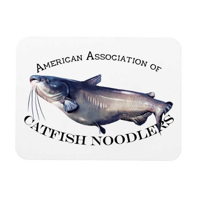 American Association of Catfish Noodlers Magnet (Horisontell)