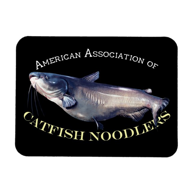 American Association of Catfish Noodlers Magnet (Horisontell)