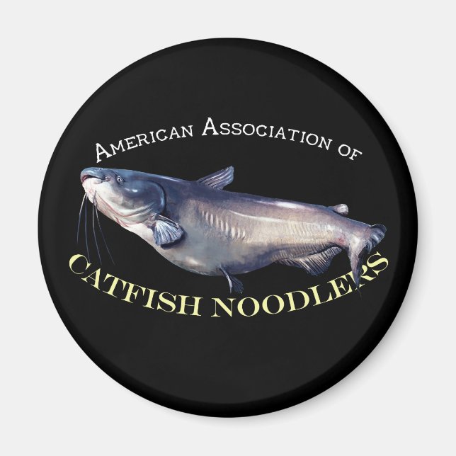 American Association of Catfish Noodlers Magnet (Framsidan)