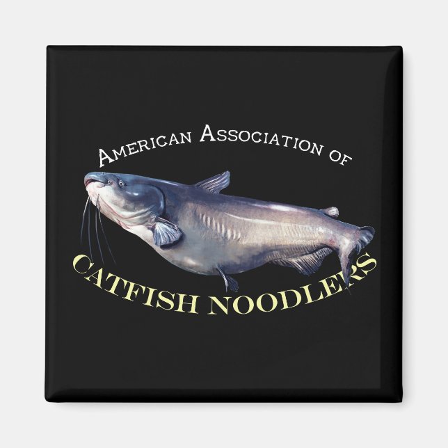 American Association of Catfish Noodlers Magnet (Framsidan)