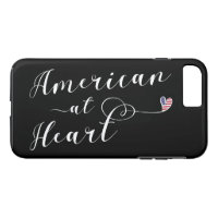 American At Heart Mobile Phone Case