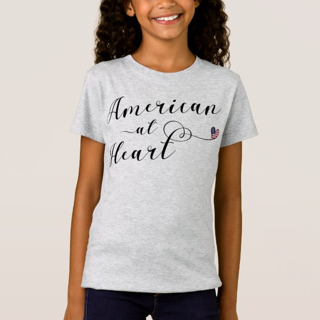American At Heart Tee, USA Tröja (Framsida)