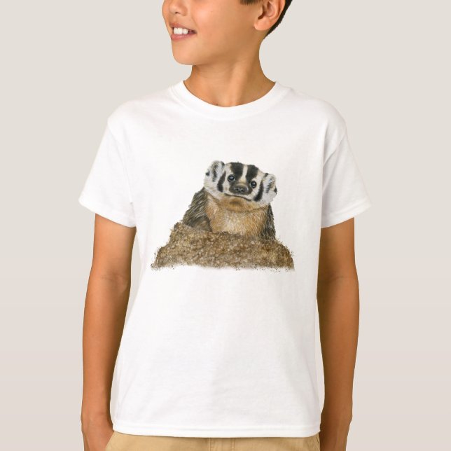 American Badger T-shirt (Framsida)