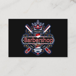 American Barber Personalize Visitkort