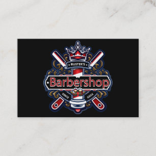 American Barber Personalize Visitkort